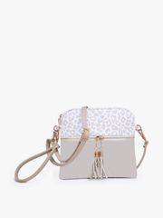 Tara Cheetah Double Zip Crossbody/Wristlet | M1785CHE