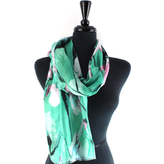 S24013 Pansy Wonder Lightweight Scarf