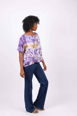 Relaxed Fit Tie-Dye T-Shirt (4 color pack)