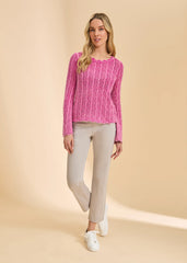 FDJ Pull-On Straight Ankle Pants in Grey 2441511