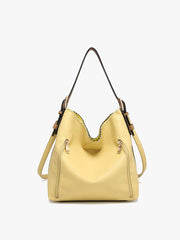 M1816A Alexa 2-in-1 Hobo Bag w/Dual Zip Compartments