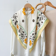 S25292 Sunflower Triangle Lightweight Scarf