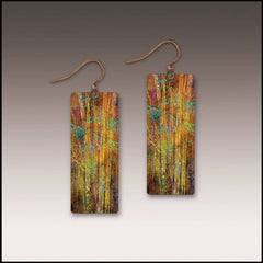 Fall Branches Artistic Banner Earrings
