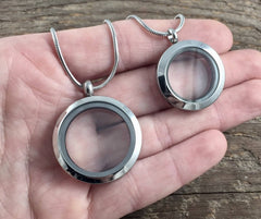 Lighthouse Glass Locket