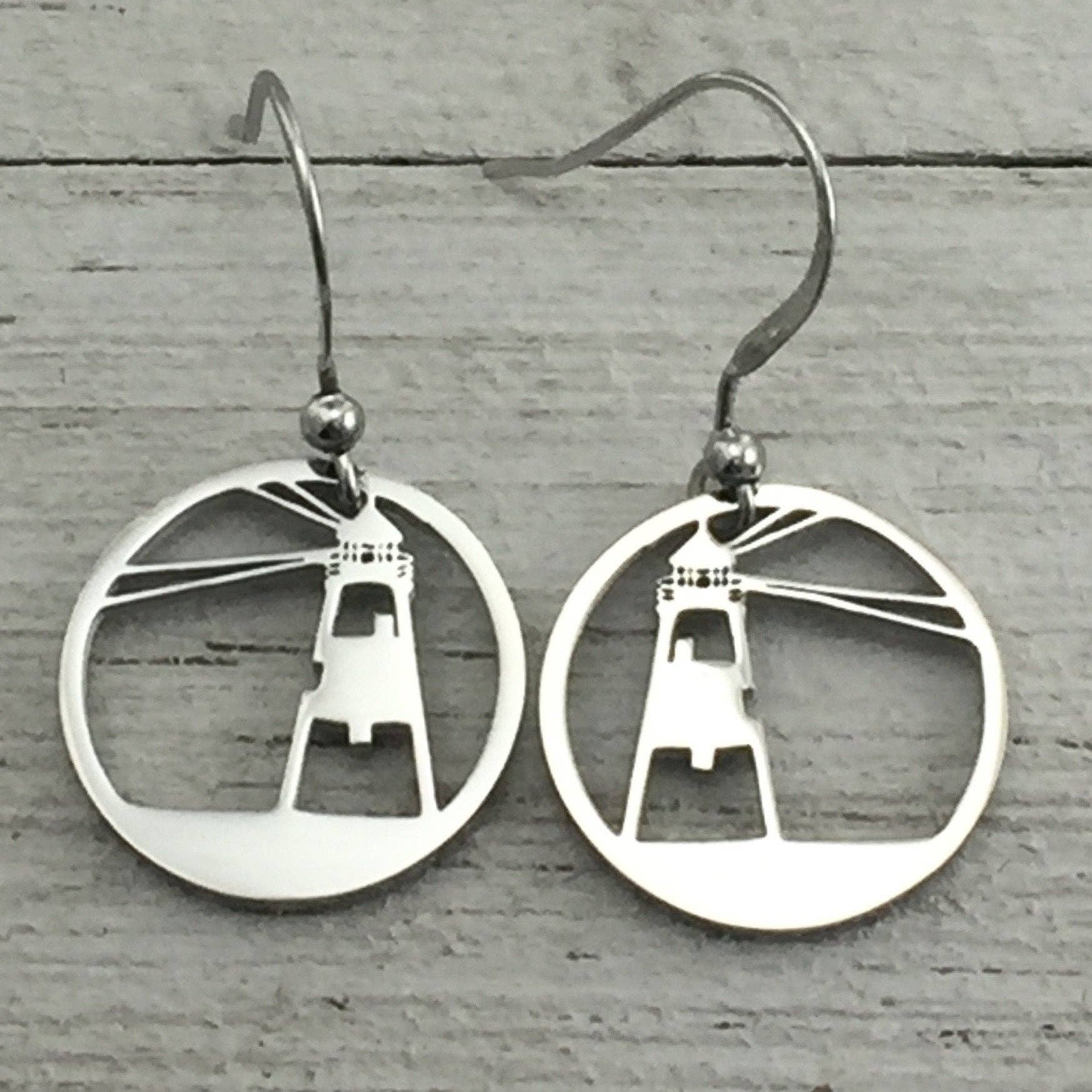 Lighthouse earrings