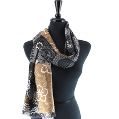 S25203 Lightweight Printed Scarf