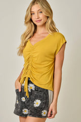 20020 Front Ruche Modal Top