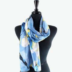S24013 Pansy Wonder Lightweight Scarf