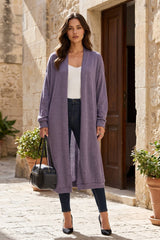 Relaxed Long Cardigan