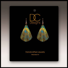 Bright Summer Aspen Nature Short Drop Earrings