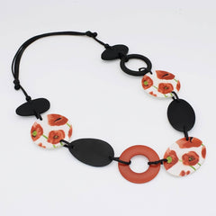 Artful Poppies Gracie Necklace