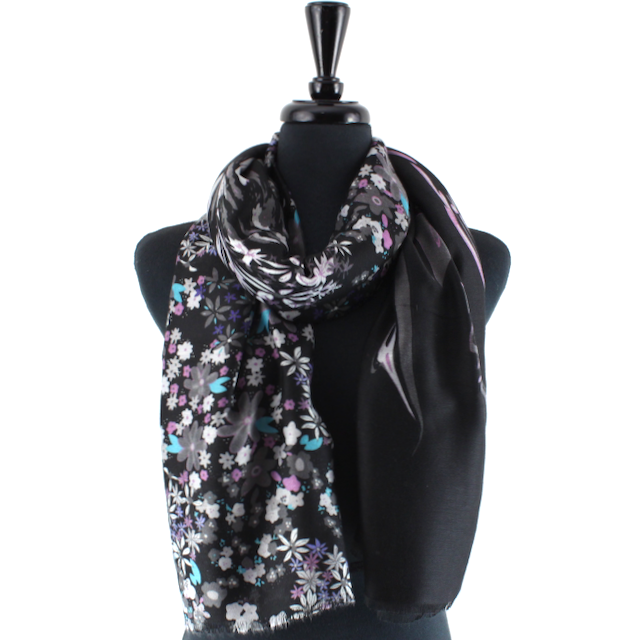 S25211 Lightweight Printed Scarf