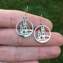 Mackinac Bridge Earrings
