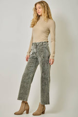 60879 Washed Corduroy Trousers