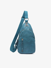 Nikki Dual Compartment Crossbody Sling Bag | M2342