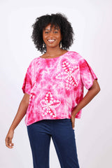 Relaxed Fit Tie-Dye T-Shirt (4 color pack)