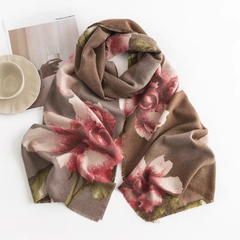 S25254 Fall Print Scarf