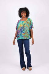 Relaxed Fit Tie-Dye T-Shirt (4 color pack)