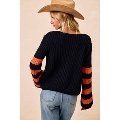 HALLOWEEN THEME FRONT BOW TIED CARDIGAN