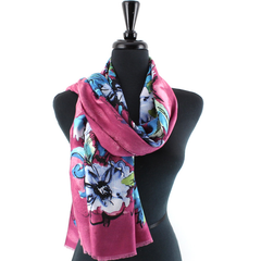 S24219 Flowers Scarf