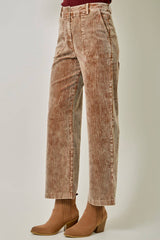 60879 Washed Corduroy Trousers