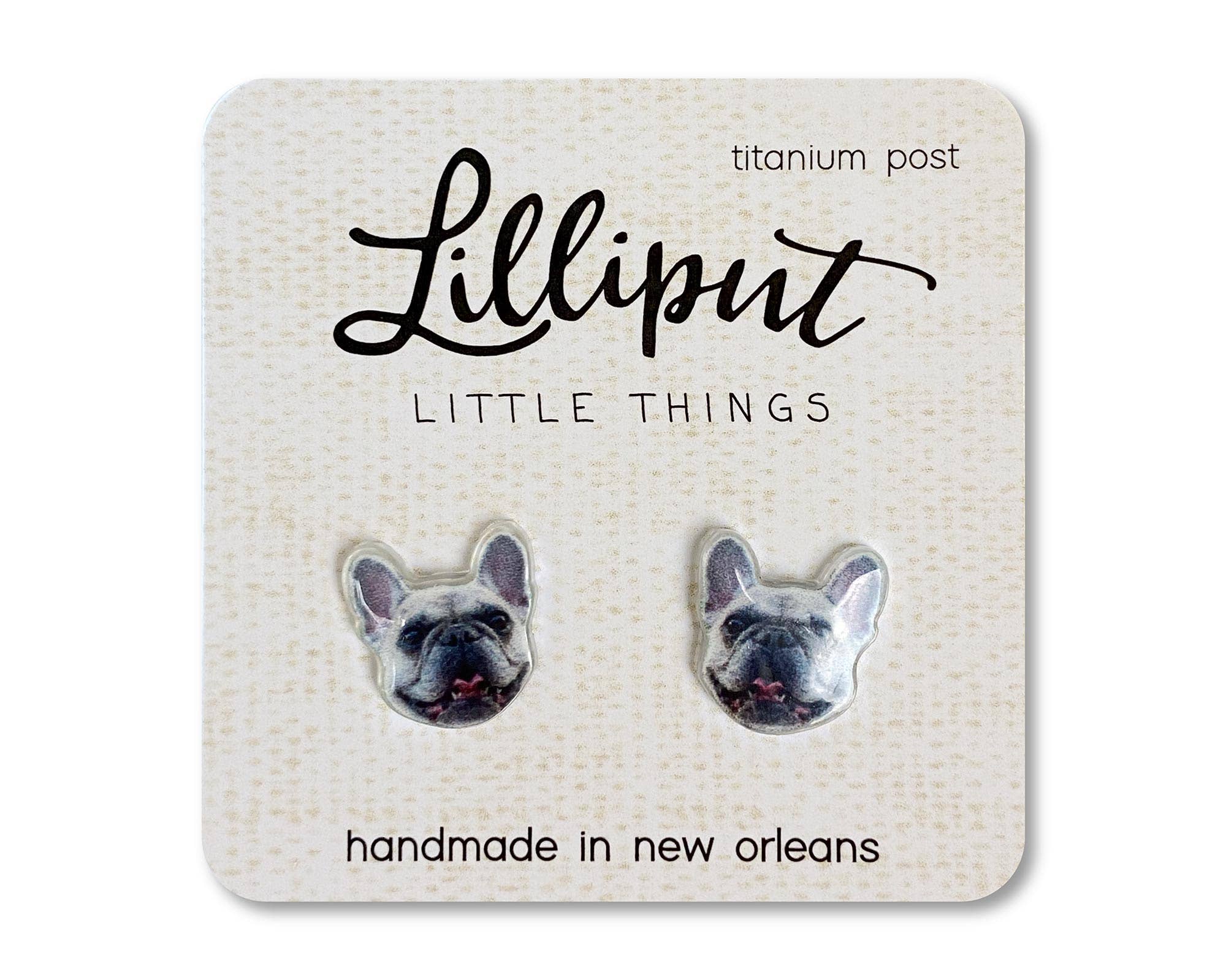 Frenchy Earrings // Dog Lover