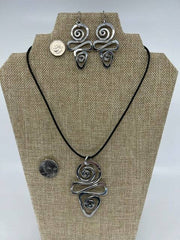Azteca Hypoallergenic Aluminum Jewelry Set