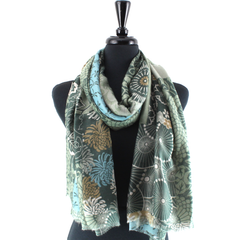 S25203 Lightweight Printed Scarf