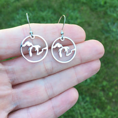 Great Lakes Outline Earrings