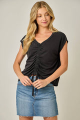 20020 Front Ruche Modal Top