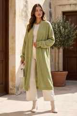 Relaxed Long Cardigan