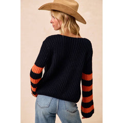 HALLOWEEN THEME FRONT BOW TIED CARDIGAN
