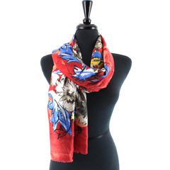 S24219 Flowers Scarf
