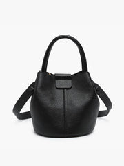 Farrah Bucket Bag w/ Top Handle & Inner Bag | M2528