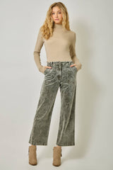 60879 Washed Corduroy Trousers