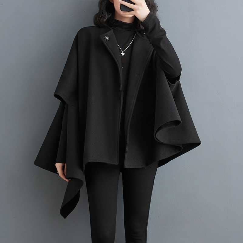 Relaxed Plus-Size Longline Coat