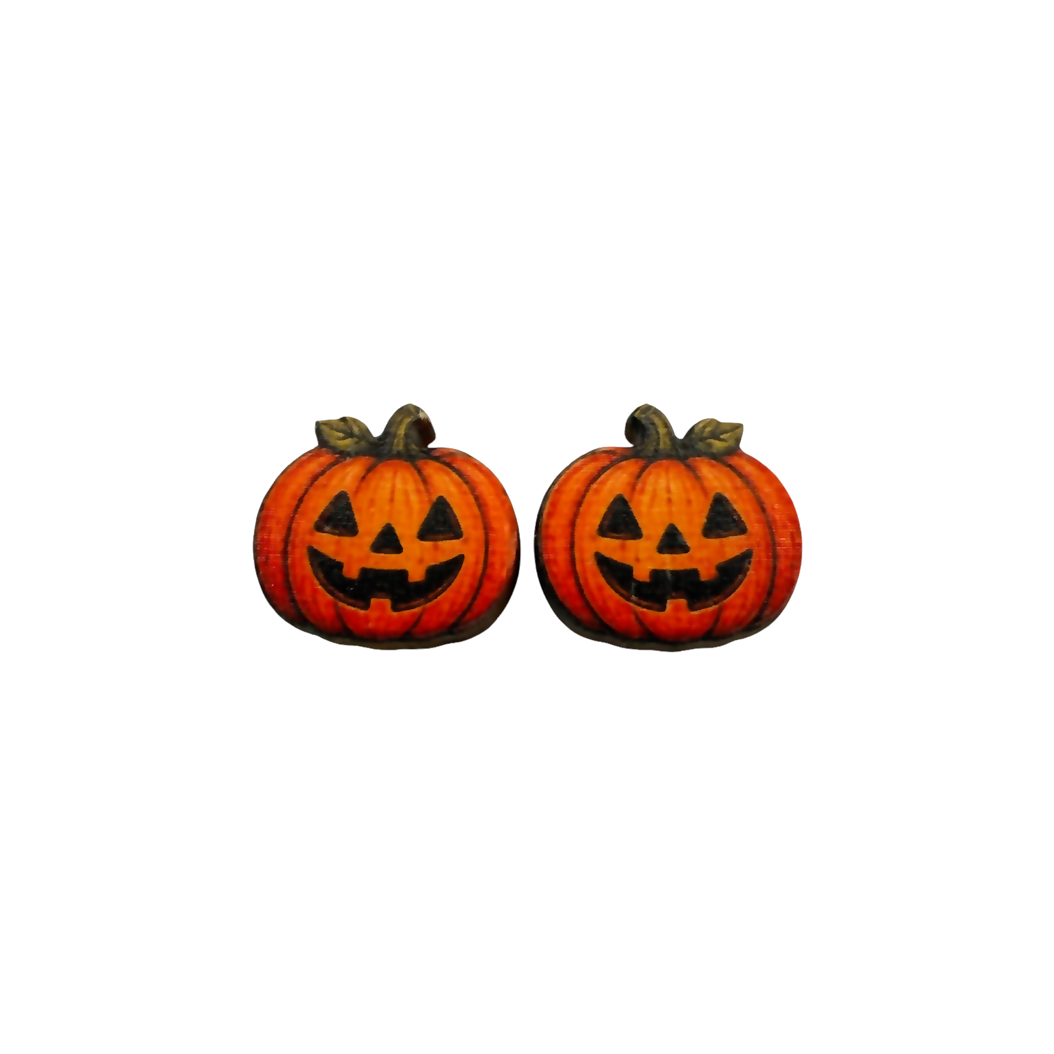 Jack O Lantern Stud Earrings #3183