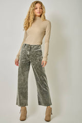 60879 Washed Corduroy Trousers