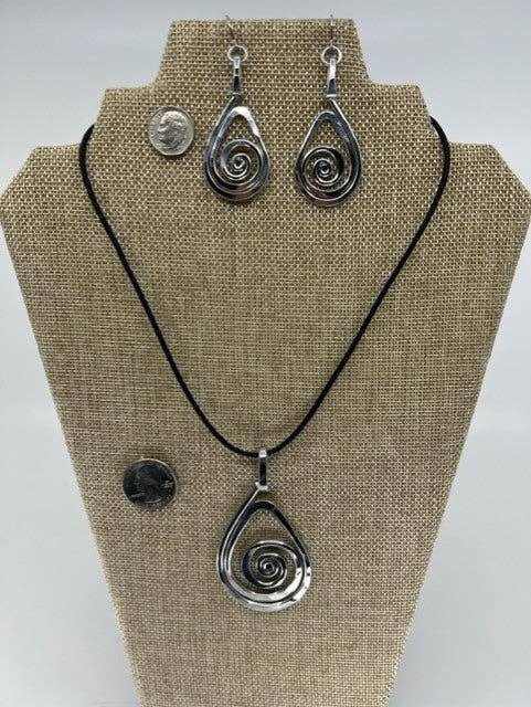 Teardrop Hypoallergenic Aluminum Jewelry Set