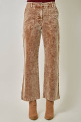 60879 Washed Corduroy Trousers