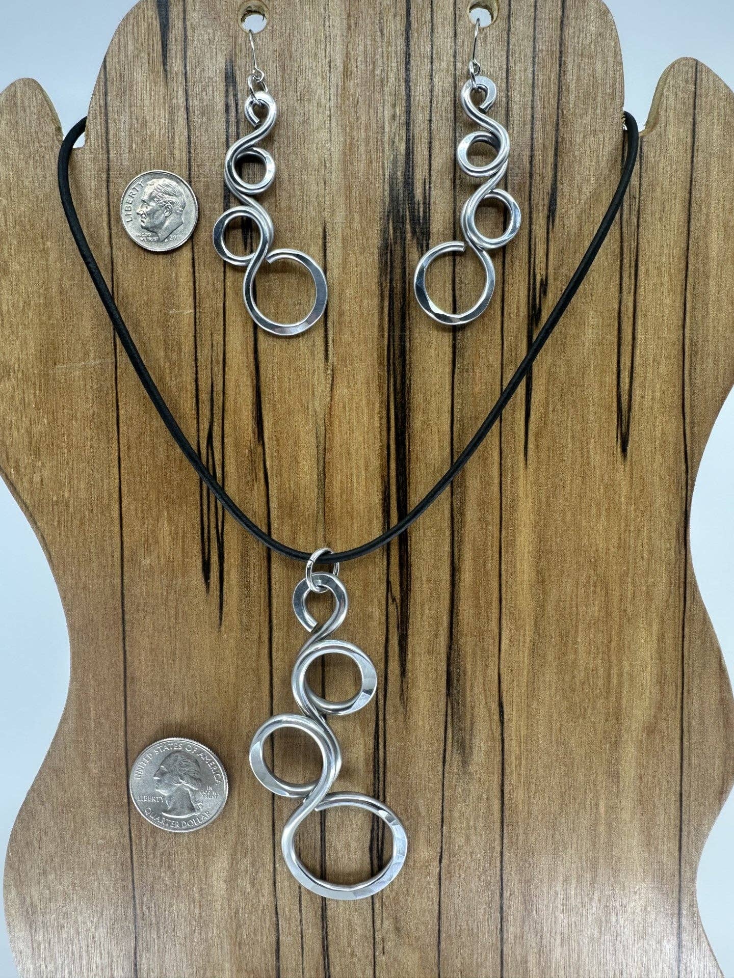 Bubbles Hypoallergenic Aluminum Jewelry