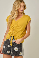 20020 Front Ruche Modal Top