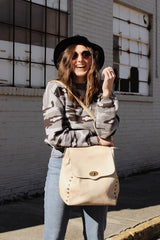 Bex Distressed Backpack | M1841DS