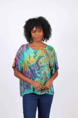 Relaxed Fit Tie-Dye T-Shirt (4 color pack)