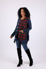 Bold Patchwork Plaid Tunic: Heritage Flannel