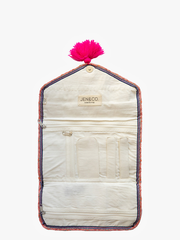 Katleya Cotton Jewelry Case –Patterned Travel Pouch | CS2307