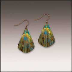 Bright Summer Aspen Nature Short Drop Earrings