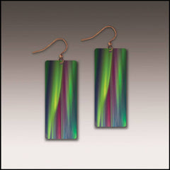 Northern Lights Curtain Banner Handmade Earrings