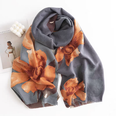 S25254 Fall Print Scarf