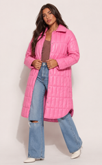 CLANP0114: Boulevard Quilted Long Coat